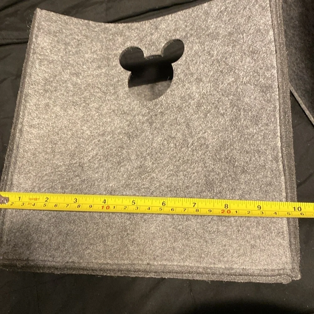 Disney Baby Mickey Mouse Die Cut Storage Organizer Set of Two